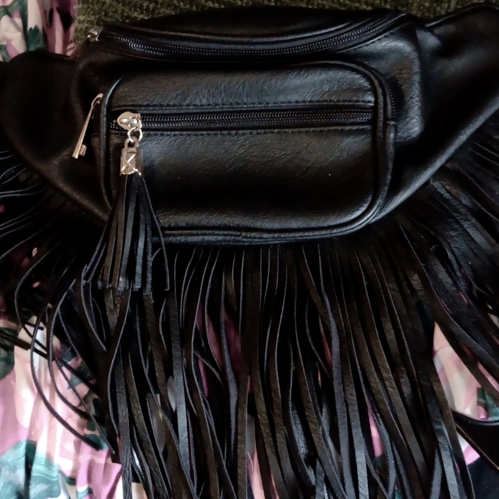 Waist/sling flared bag